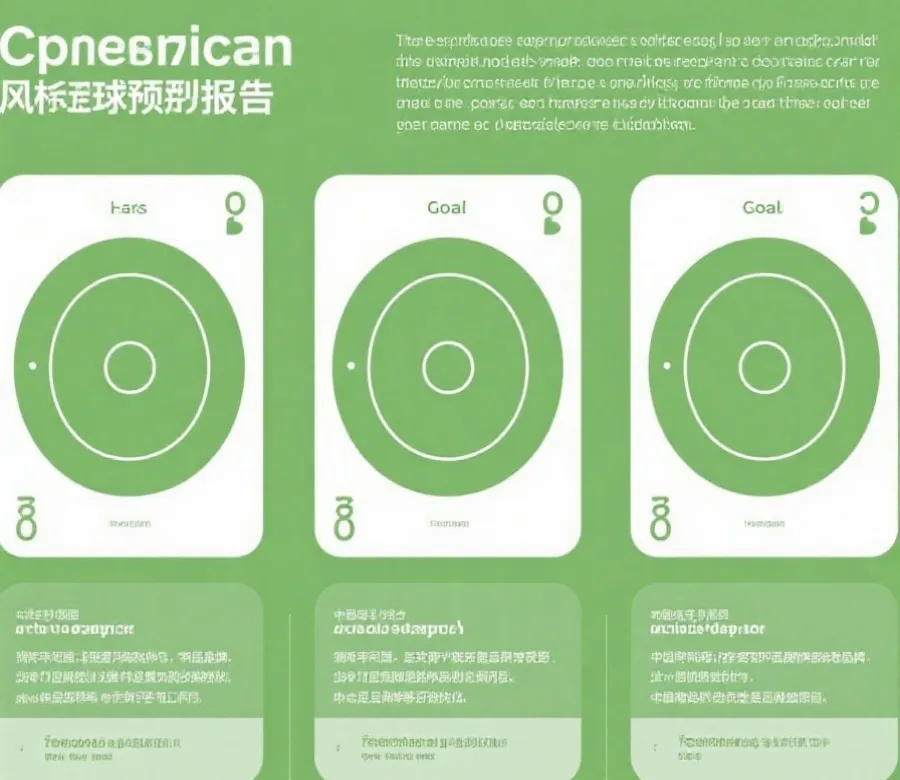 单场赛前报告结构示意：进球、角球、罚牌三列对照